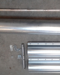 Auger extension 1.00 m w/flange tube auger M152 M&M